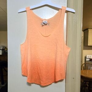 Victoria's Secret PINK orange ombre tank top size medium in great condition